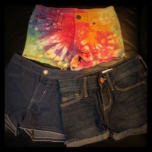 Summer shorts and shirt lot, Size 5/6
